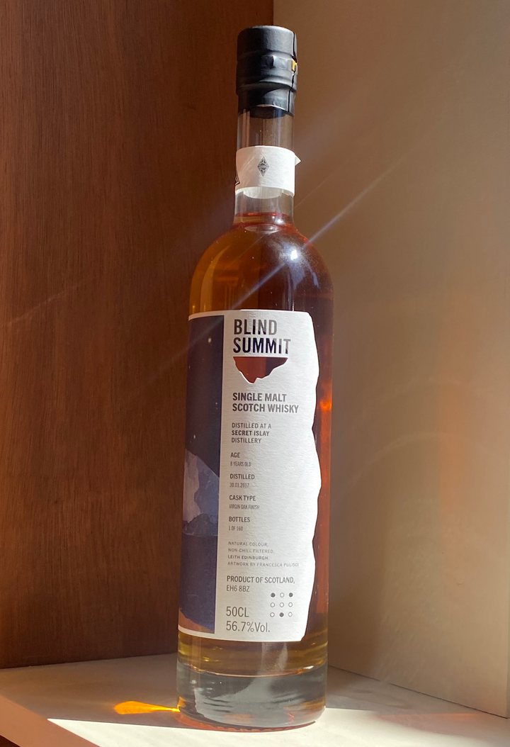 Blind Summit Secret Islay Virgin Oak Finish