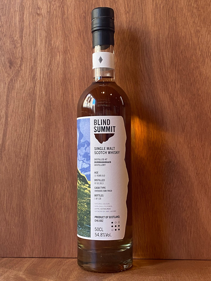 Blind Summit, Bunnahabhain 11 Year Old 2013, Barbados Rum Finish, 54.8%, 50cl