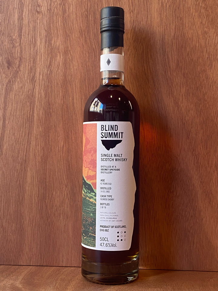 Blind Summit, Secret Speyside 42 Year Old 1982, Oloroso Sherry Cask, 47.6%, 50cl